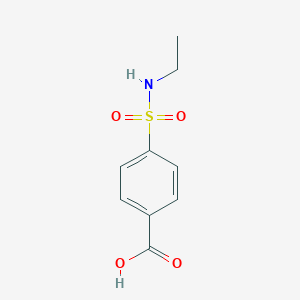 molecular formula C9H11NO4S B083595 4-[(Ethylamino)sulfonyl]benzoic acid CAS No. 10252-64-9