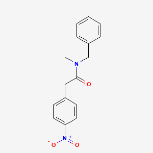 N-Benzyl-N-methyl-4-nitrophenylacetamide