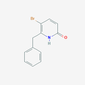 2-Benzyl-3-bromo-6-hydroxypyridine