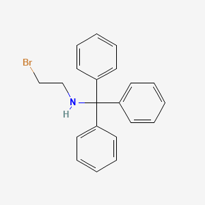 molecular formula C21H20BrN B8359691 (2-Bromoethyl)tritylamine 