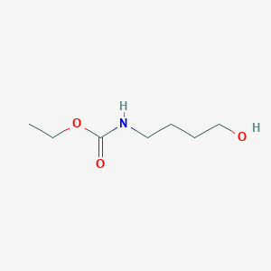 molecular formula C7H15NO3 B8359778 4-Ethoxycarbonylaminobutanol 