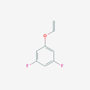 molecular formula C8H6F2O B8359849 3,5-Difluorophenyl vinyl ether 
