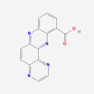 Pyrazino[2,3-alpha]phenazine-11-carboxylic acid