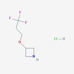 3-(3,3,3-Trifluoropropoxy)azetidine hydrochloride