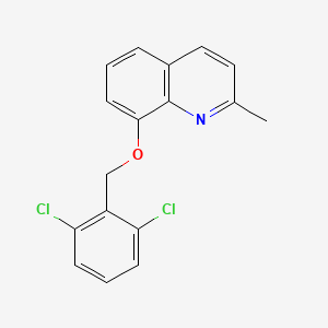 8-(2,6-Dichlorobenzyloxy)-2-methylquinoline