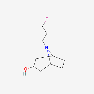 8-(3-Fluoropropyl)-8-azabicyclo[3.2.1]octan-3-ol
