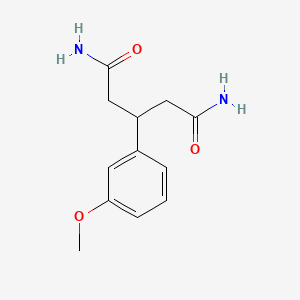 3-(3-Methoxyphenyl)glutaramide