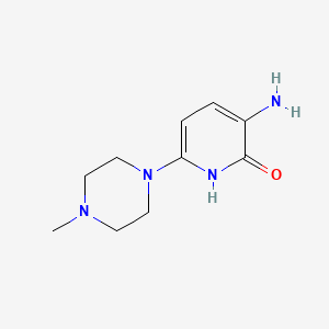 3-Amino-6-(4-methyl-piperazin-1-yl)-pyridin-2-ol