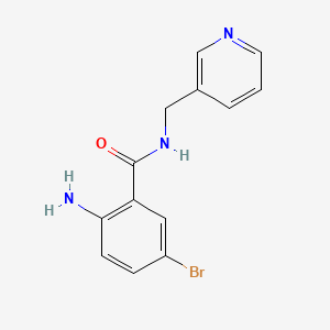 2-amino-5-bromo-N-(3-pyridylmethyl)benzamide