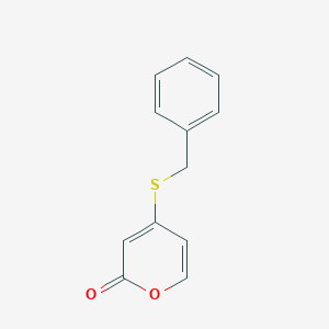 4-Benzylthio-2-oxo-2H-pyran
