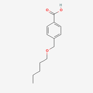 4-(Pentyloxymethyl)benzoic acid