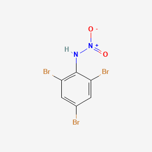 molecular formula C6H3Br3N2O2 B8360790 2,4,6-tribromo-N-nitroaniline 