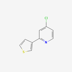 4-Chloro-2-thiophen-3-yl-Pyridine