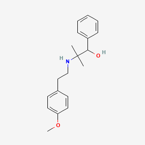 alpha-(1-{[2-(4-Methoxyphenyl)-ethyl]amino}-1-methylethyl)benzenemethanol