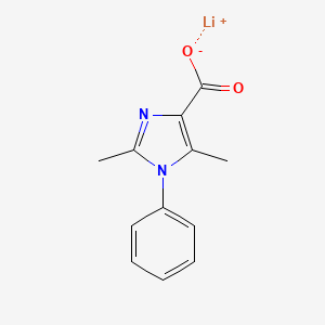 Lithium 2,5-dimethyl-1-phenyl-1H-imidazole-4-carboxylate