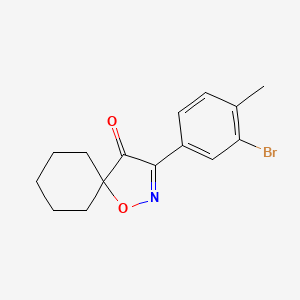 3-(3-Bromo-4-methylphenyl)-1-oxa-2-azaspiro[4.5]dec-2-en-4-one