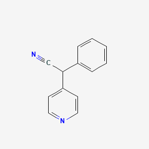 (4-Pyridinyl)phenylacetonitrile