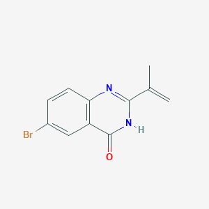 6-Bromo-2-isopropenyl-3h-quinazolin-4-one