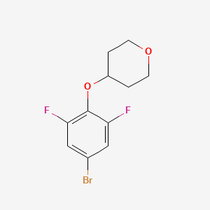 4-(4-Bromo-2,6-difluoro-phenoxy)-tetrahydro-pyran