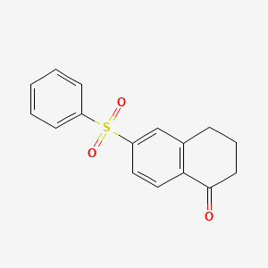 6-benzenesulfonyl-3,4-dihydro-2H-naphthalen-1-one
