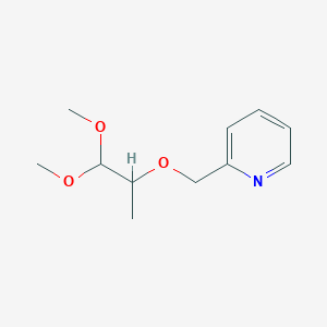2-[(2,2-Dimethoxy-1-methylethoxy)methyl]pyridine