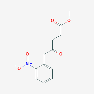Methyl 5-(2-nitrophenyl)-4-oxopentanoate