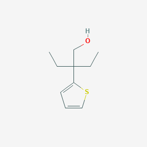 2-Ethyl-2-thiophen-2-yl-butan-1-ol