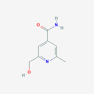 2-Hydroxymethyl-6-methyl-isonicotinamide