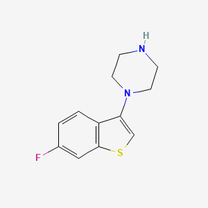 6-Fluoro-3-(1-piperazinyl)benzo[b]thiophene