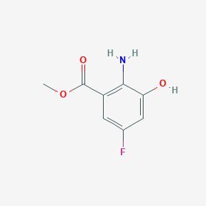 Methyl 2-amino-5-fluoro-3-hydroxybenzoate