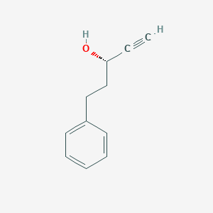 (S)-5-Phenyl-1-pentyne-3-ol
