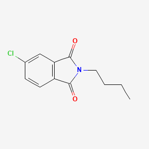 molecular formula C12H12ClNO2 B8361875 2-butyl-5-chloro-1H-isoindole-1,3(2H)-dione 