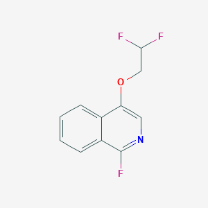Isoquinoline, 4-(2,2-difluoroethoxy)-1-fluoro-