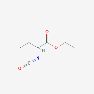 B083619 Ethyl 2-isocyanato-3-methylbutanoate CAS No. 13794-39-3