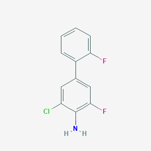 3-Chloro-2',5-difluorobiphenyl-4-amine