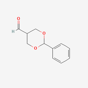 2-Phenyl-1,3-dioxane-5-carbaldehyde