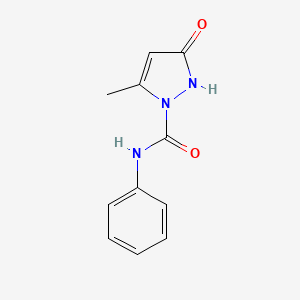 N-phenyl-3-hydroxy-5-methylpyrazol-1-carboxamide