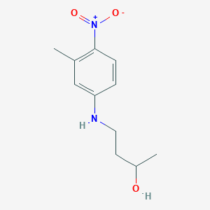 4-(4-Nitro-3-methylphenylamino)butan-2-ol
