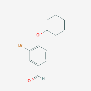 3-Bromo-4-cyclohexyloxy-benzaldehyde