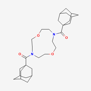 4,10-Bis(1-adamantylcarbonyl)-1,7-dioxa-4,10-diazacyclododecane