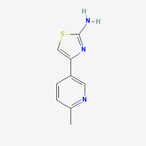 4-(6-Methylpyridin-3-yl)thiazol-2-amine