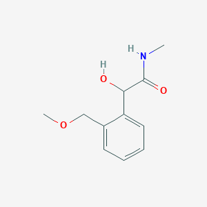 Racemic 2-(2-methoxymethyl-phenyl)-N-methyl-2-hydroxy-acetamide