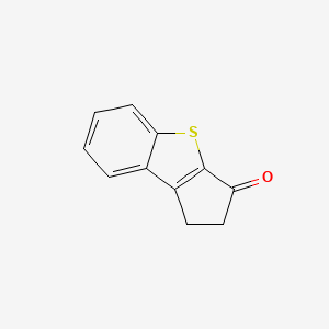 molecular formula C11H8OS B8362973 7-Thiatricyclo[6.4.0.02,6]dodeca-1(8),2(6),9,11-tetraen-5-one 