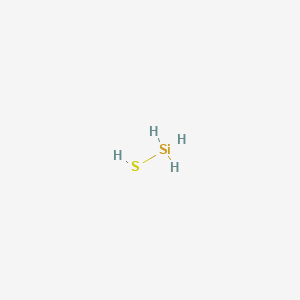 molecular formula H4SSi B8362989 Silanethiol CAS No. 14044-97-4