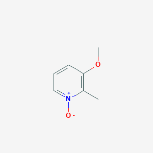 molecular formula C7H9NO2 B8363085 3-Methoxy-2-methylpyridine 1-oxide 