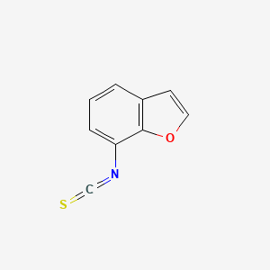 molecular formula C9H5NOS B8363109 7-Isothiocyanatobenzo[b]furan CAS No. 67830-56-2