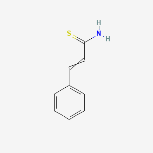 molecular formula C9H9NS B8363154 Thiocinnamamide CAS No. 20314-83-4