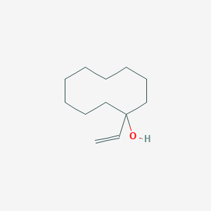 molecular formula C12H22O B8363210 1-Vinyl-1-cyclodecanol 