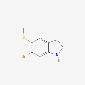 6-Bromo-5-methylthioindoline