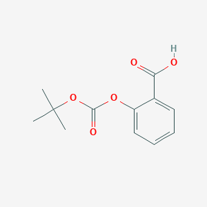 molecular formula C12H14O5 B8363330 2-(Tert-butoxycarbonyloxy)benzoic acid 